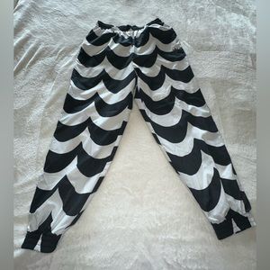 Adidas bright woven pants, made with MARIMEKKO. Size M.